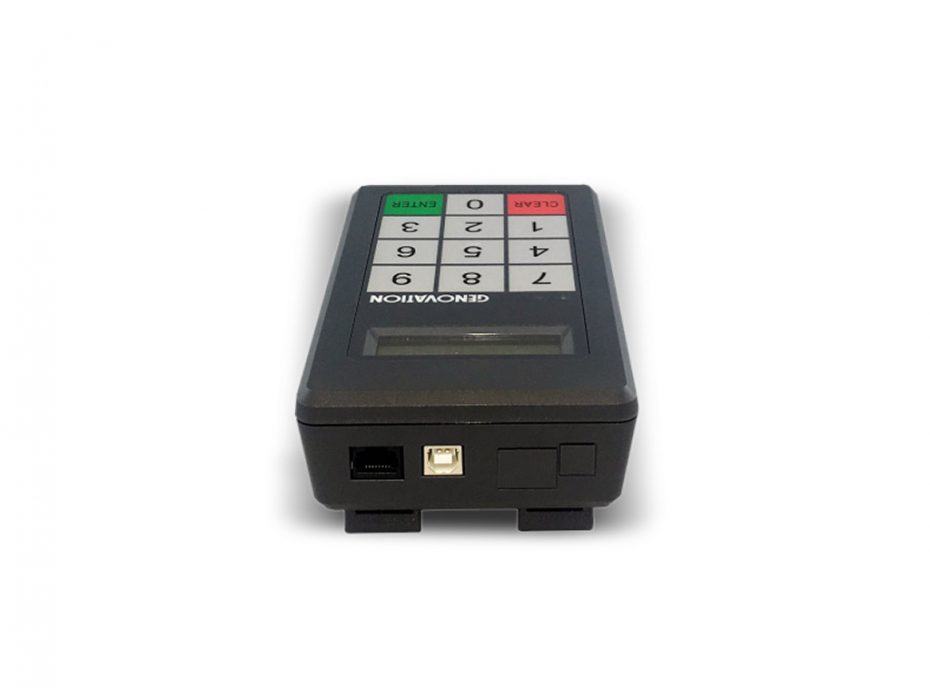 Genovation MiniTerm 908 12-Key Membrane Pin Pad - TabletKiosk