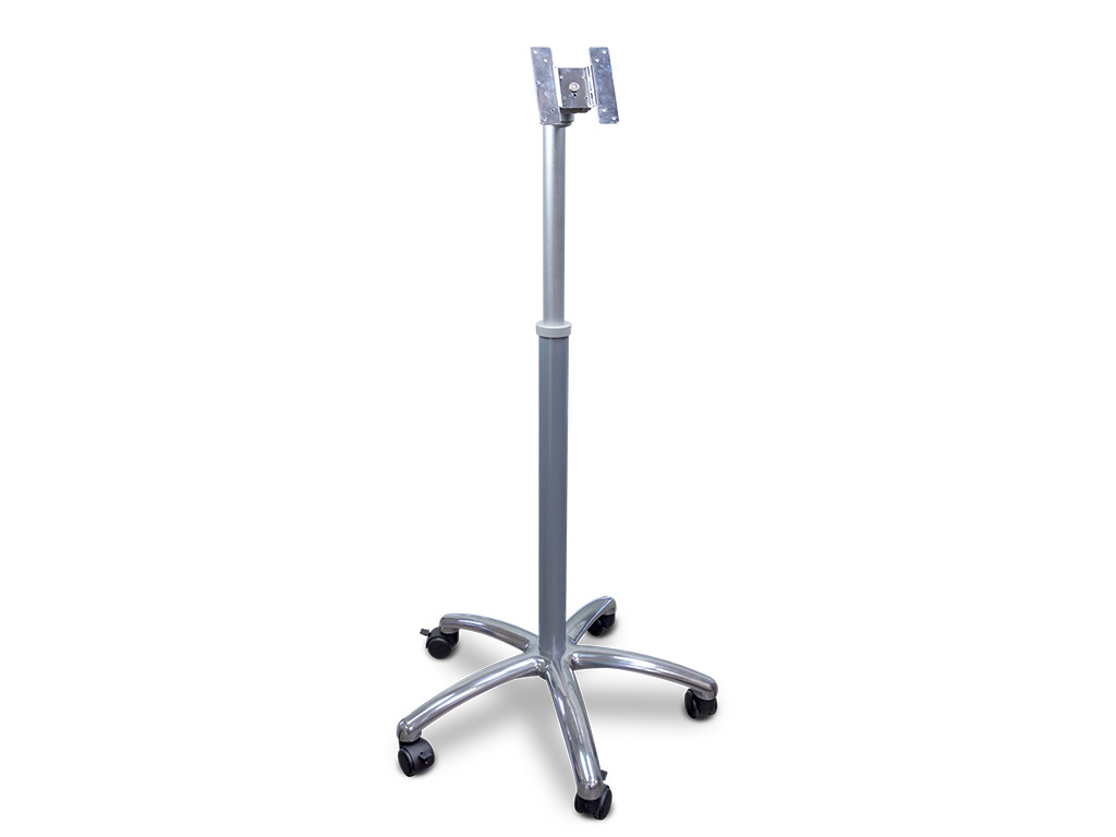Mounting Pole on Wheels TabletKiosk