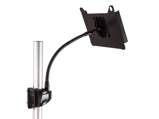 ipad-mount-on-flex-arm iPad mount on flex arm