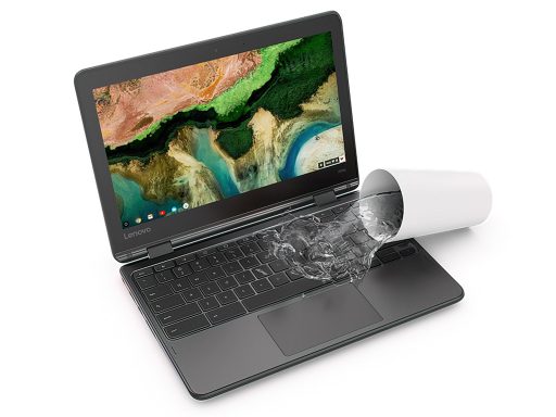 lenovo-300e-spill-proof Lenovo 300e Chromebook (Gen 2) is spill proof